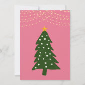 Kerstgroetenkaart kaart (Achterkant)