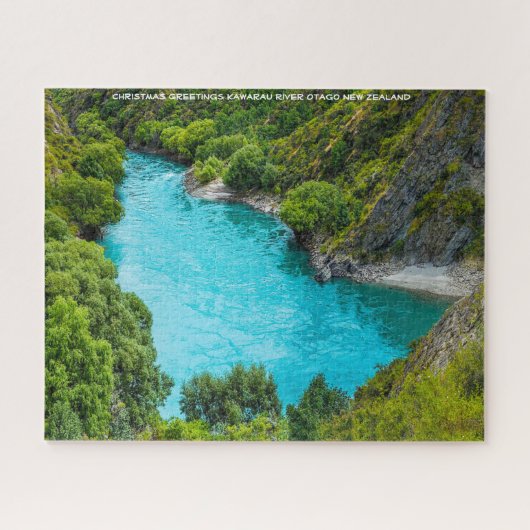 Kerstgroetings Kawarau Legpuzzel (Horizontaal)