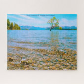 Kerstgroetings Lake Wanaka Jigzaag Puzzle Legpuzzel (Horizontaal)