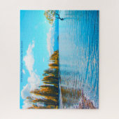 Kerstgroetings Lake Wanaka Legpuzzel (Verticaal)