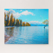 Kerstgroetings Lake Wanaka Legpuzzel (Horizontaal)