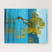 Kerstgroetings Lake Wanaka Nieuw-Zeeland Legpuzzel (Horizontaal)