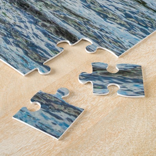 Kerstgroetings Wanaka Nieuw-Zeeland Legpuzzel (Zijkant)