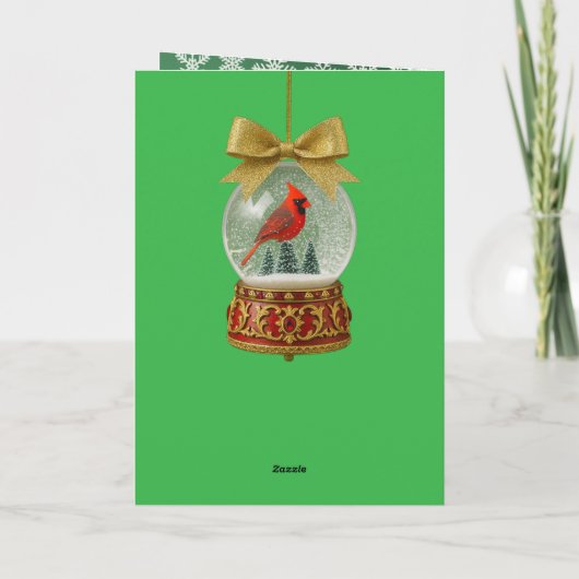 Kerstgroetkaart Feestdagen Kaart (Achterkant)