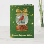 Kerstgroetkaart Feestdagen Kaart (Voorkant)