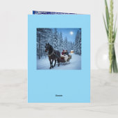 Kerstgroetkaart Feestdagen Kaart (Achterkant)