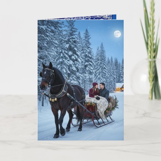 Kerstgroetkaart Feestdagen Kaart (Voorkant)
