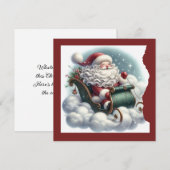 Kerstgroetkaart Feestdagenkaart (Voorkant / Achterkant)