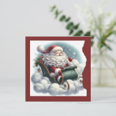 Kerstgroetkaart Feestdagenkaart (Staand voorkant)