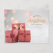 Kerstgroetkaart | Feestelijke Feestdagen (Voorkant)