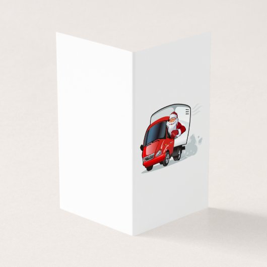 Kerstgroetkaart Kaart (Buitenkant)