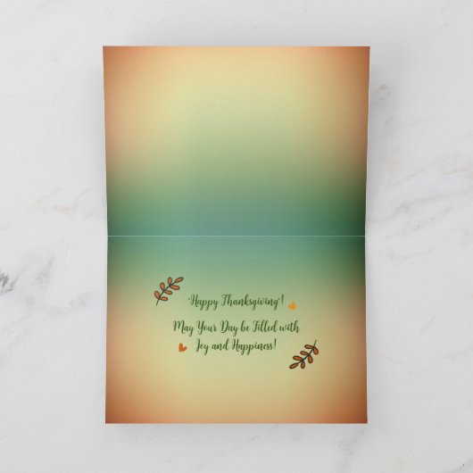 Kerstgroetkaart Kaart (Binnen)