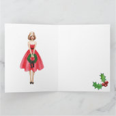 Kerstgroetkaart Kaart (Binnen)