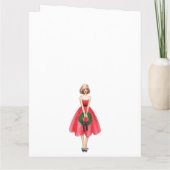 Kerstgroetkaart Kaart (Achterkant)