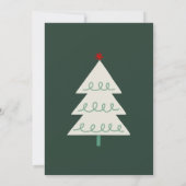 Kerstgroetkaart Kaart (Achterkant)