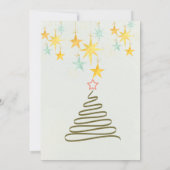 Kerstgroetkaart Kaart (Achterkant)