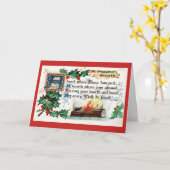 Kerstgroetkaart Kaart (Gele Bloem)