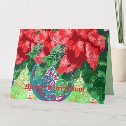 Kerstgroetkaart: Kerstgevoel Kaart (Voorkant)