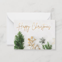 Kerstgroetkaart.