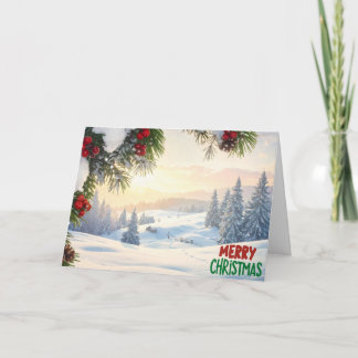 Kerstgroetkaart Romeinen 6:23 (5x7) Bedankkaart