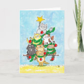 Kerstgroetkaart van Nicole Janes Kaart (Voorkant)