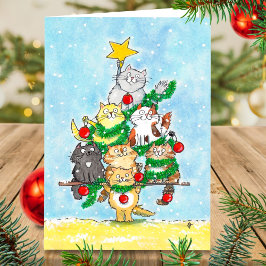 Kerstgroetkaart van Nicole Janes Kaart