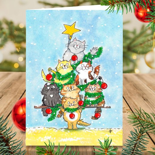 Kerstgroetkaart van Nicole Janes Kaart