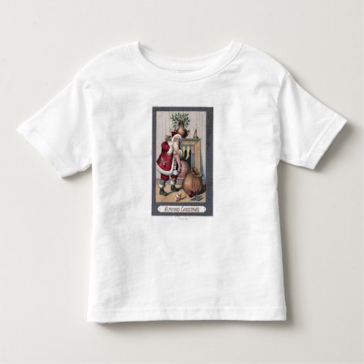 KerstgroetSinterkletsen Kinder Shirts (Voorkant)