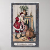 KerstgroetSinterkletsen Poster (Voorkant)