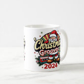 Kerstgroeven Mok Retro Vakantie Cheer (Voorkant rechts)