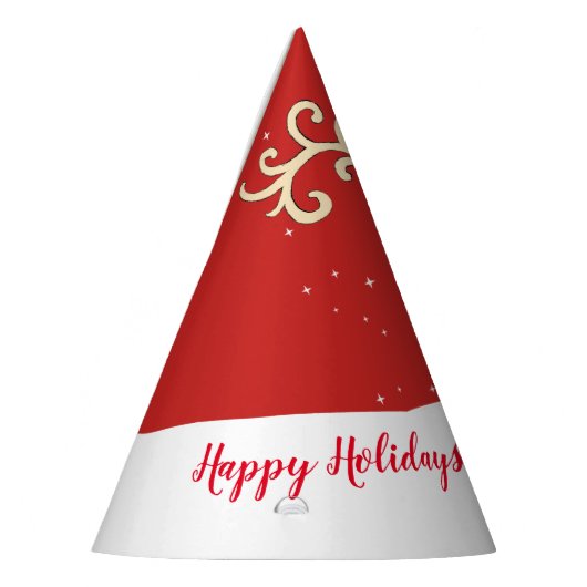 Kerstgrote geweien renderen rode naam pet feesthoedjes (Links)