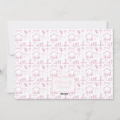 Kerstgruß bij de kerststal, gezinsfoto met de fees feestdagenkaart (Achterkant)