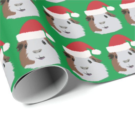 KerstGuinee Cadeaupapier (Rol Hoek)