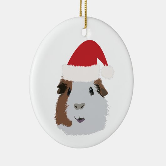 KerstGuinee Keramisch Ornament (Rechts)