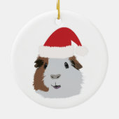 KerstGuinee Keramisch Ornament (Achterkant)