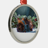 KerstGuinee Pig Ornament (Rechts)