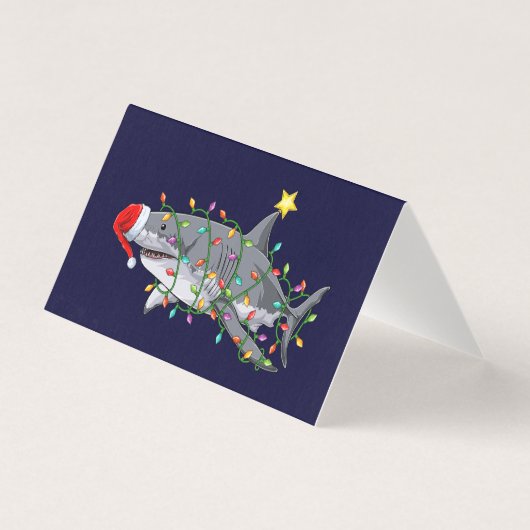 kersthaai kaart (Voorkant)