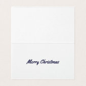 kersthaai kaart (Binnenkant ongevouwen)