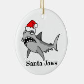 kersthaai keramisch ornament (Rechts)