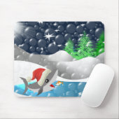 kersthaai muismat (Met muis)