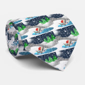 kersthaai stropdas (Opgerold)