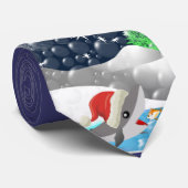 kersthaai stropdas (Opgerold)