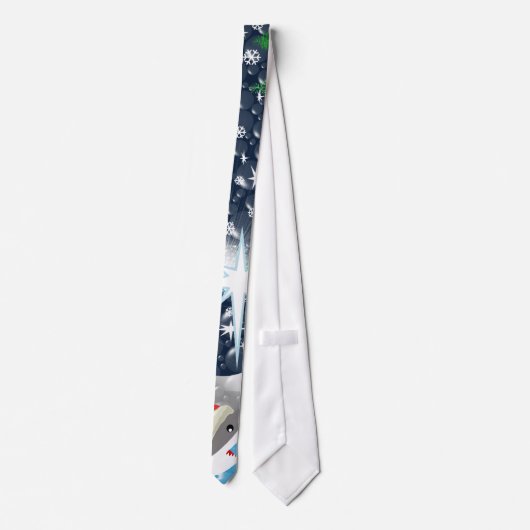 Kersthaakdas Stropdas (Achterkant)