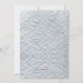 kersthaard met Menorah Holiday Card Kaart (Achterkant)