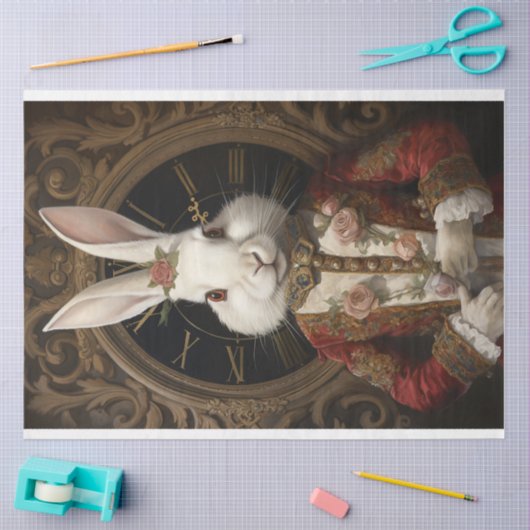 Kersthaas 2 tissuepapier (Craft)