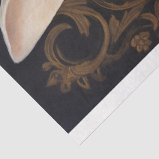 kersthaas tissuepapier (Detail)