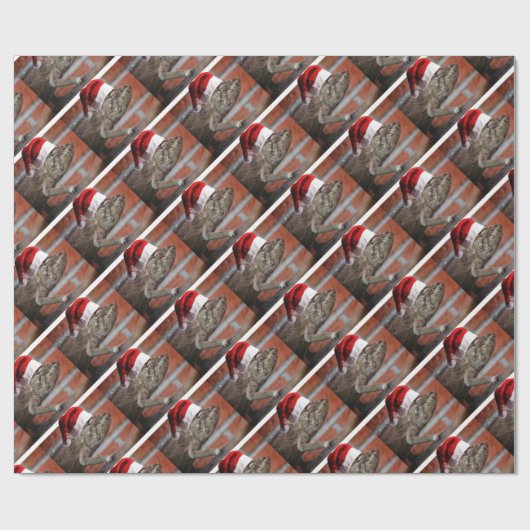 kersthagedis cadeaupapier (Vlak)