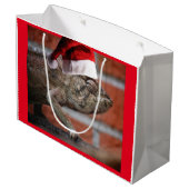 kersthagedis groot cadeauzakje (Achterkant Gekanteld)