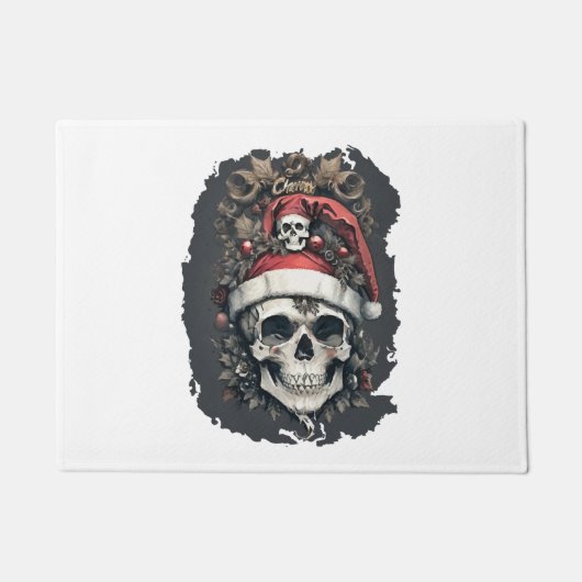 Kersthalloween Deurmat (Voorkant)