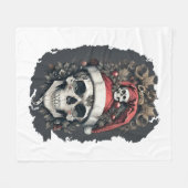 Kersthalloween Fleece Deken (Voorkant (Horizontaal))